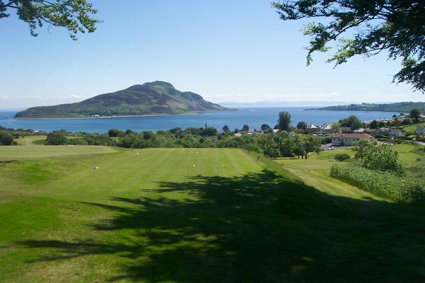 Land of my fathers - Lamlash, Isle of Arran. The tallest tree in the middle distance marks my childhood home!