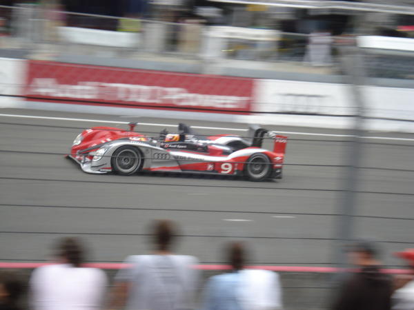The winning Audi - Le Mans 2010