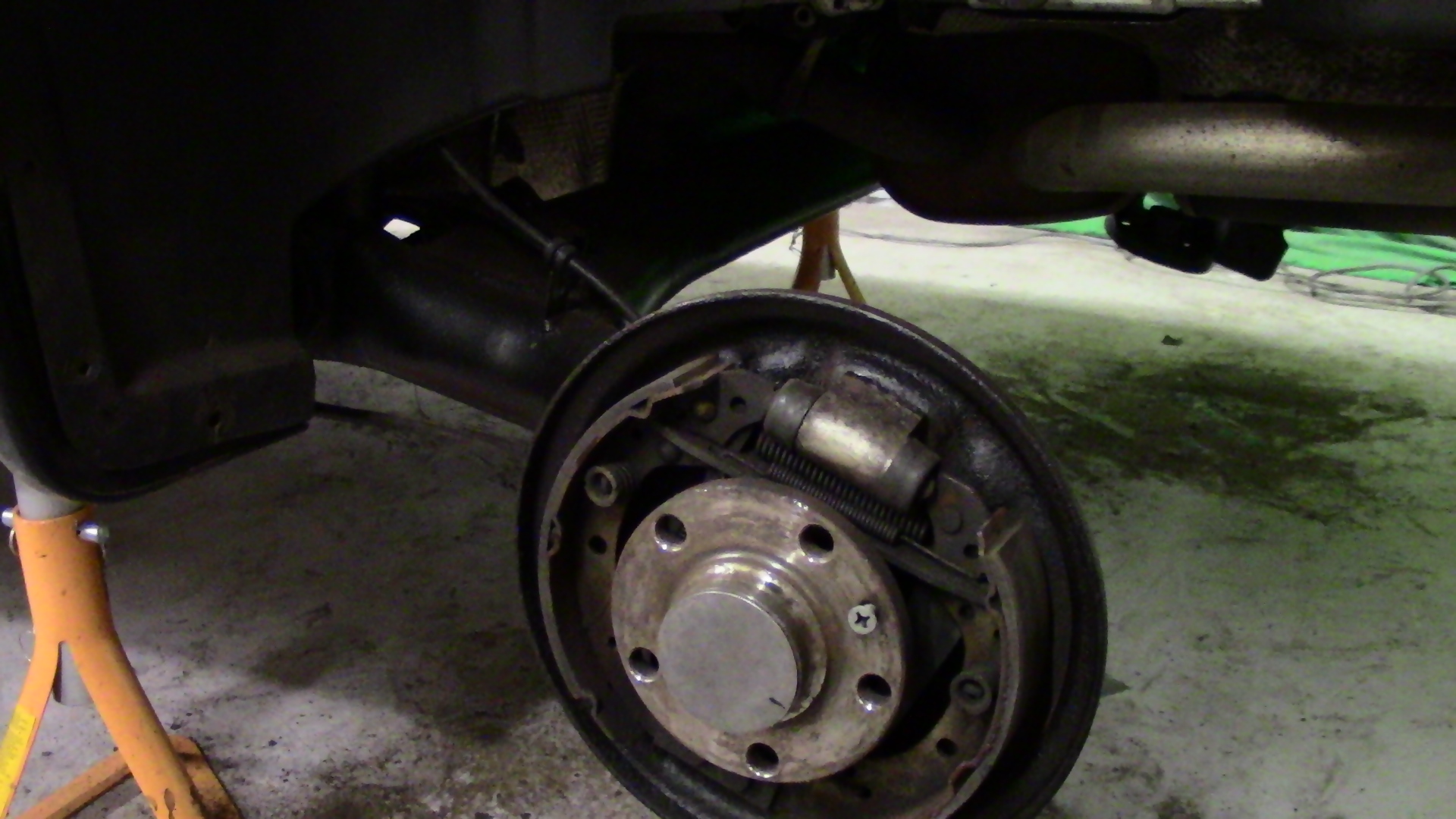 2. Rear Brakes Inspected and Cleaned.JPG