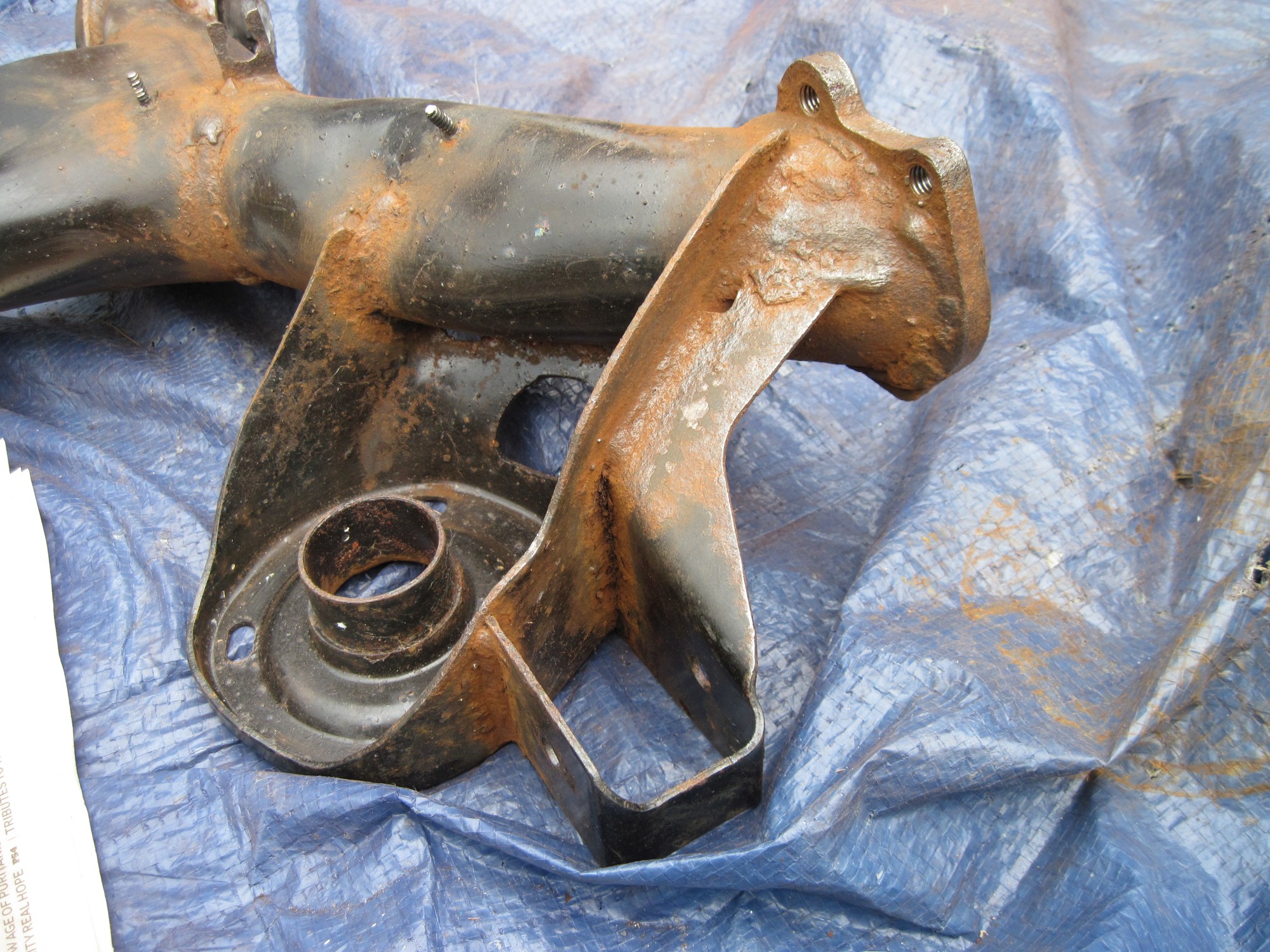 Rear Axle offside shock end after removal of surface rust lr.jpg