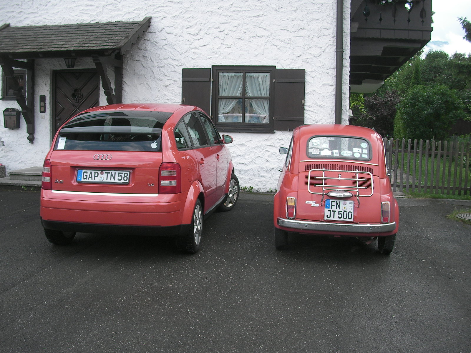 Fiat. I thought my A2 was small !!