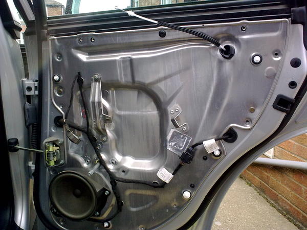 The inner panel (after the door cards removed)